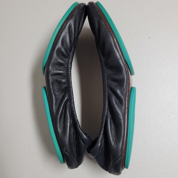 Teiks By Gavrielli Ballet Flats In Matte Black. - Picture 5 of 12